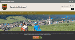 Desktop Screenshot of niederdorf.eu