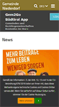 Mobile Screenshot of niederdorf.eu