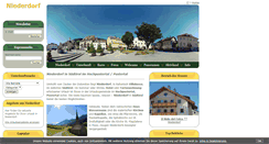 Desktop Screenshot of niederdorf.org
